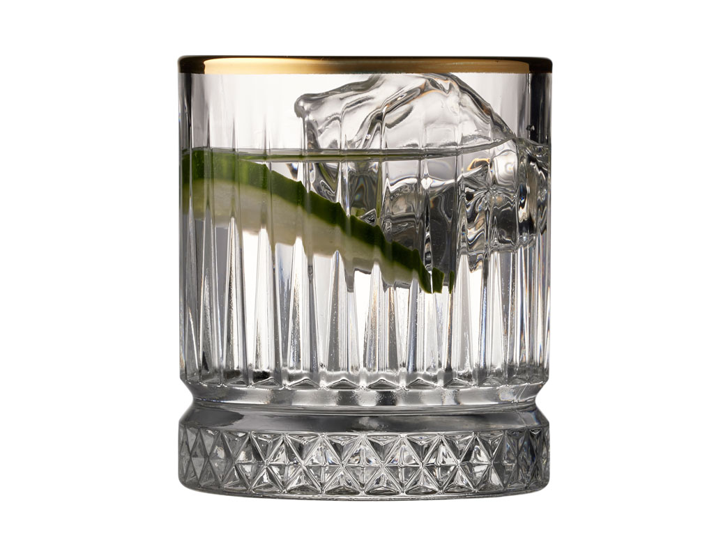 Stiklinės Lyngby Glas Firenze Gold 