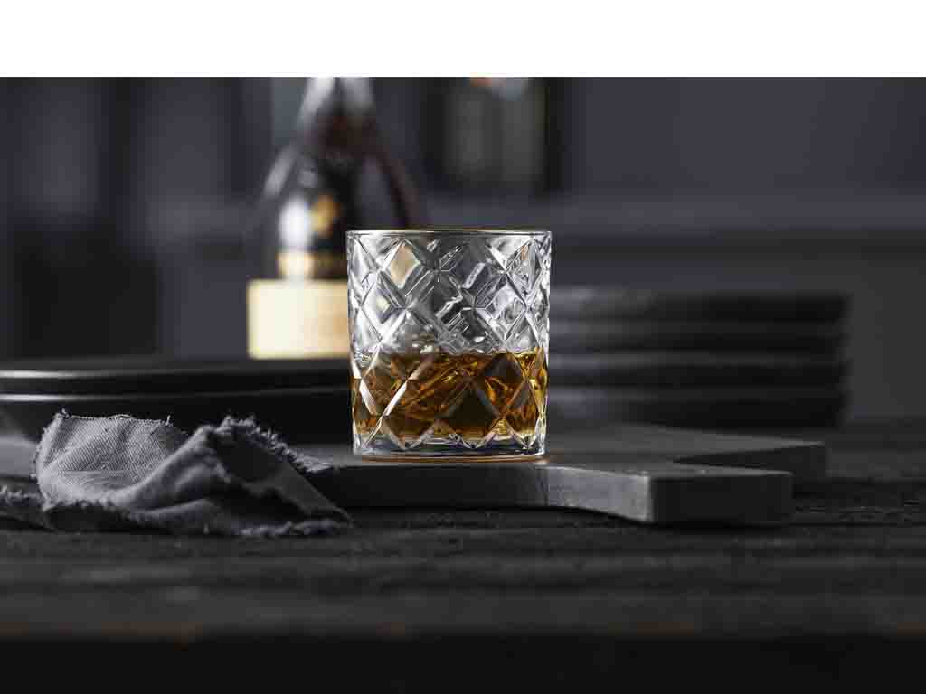 Viskio taurės Lyngby Glas Krystal Diamond
