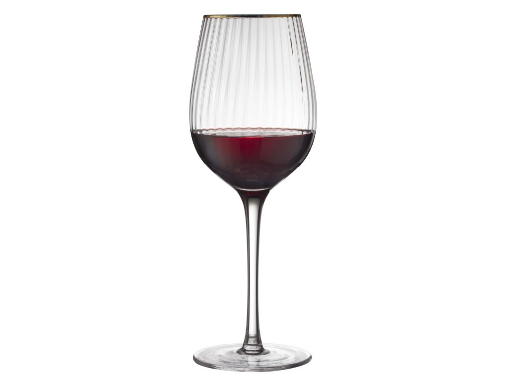 Vyno taurės Lyngby Glas Palermo Gold Red 