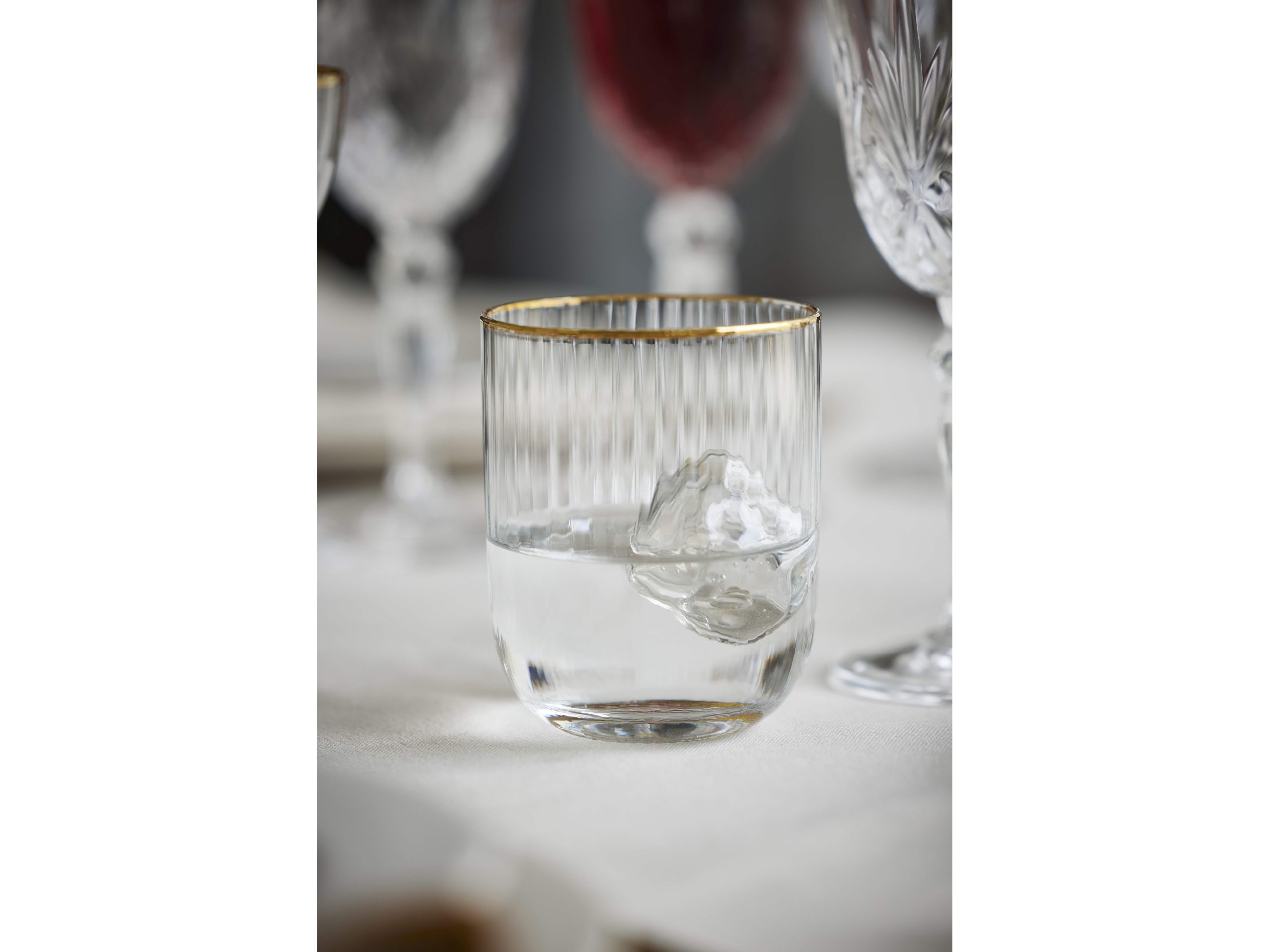 Stiklinės Lyngby Glas Palermo Gold Tumbler