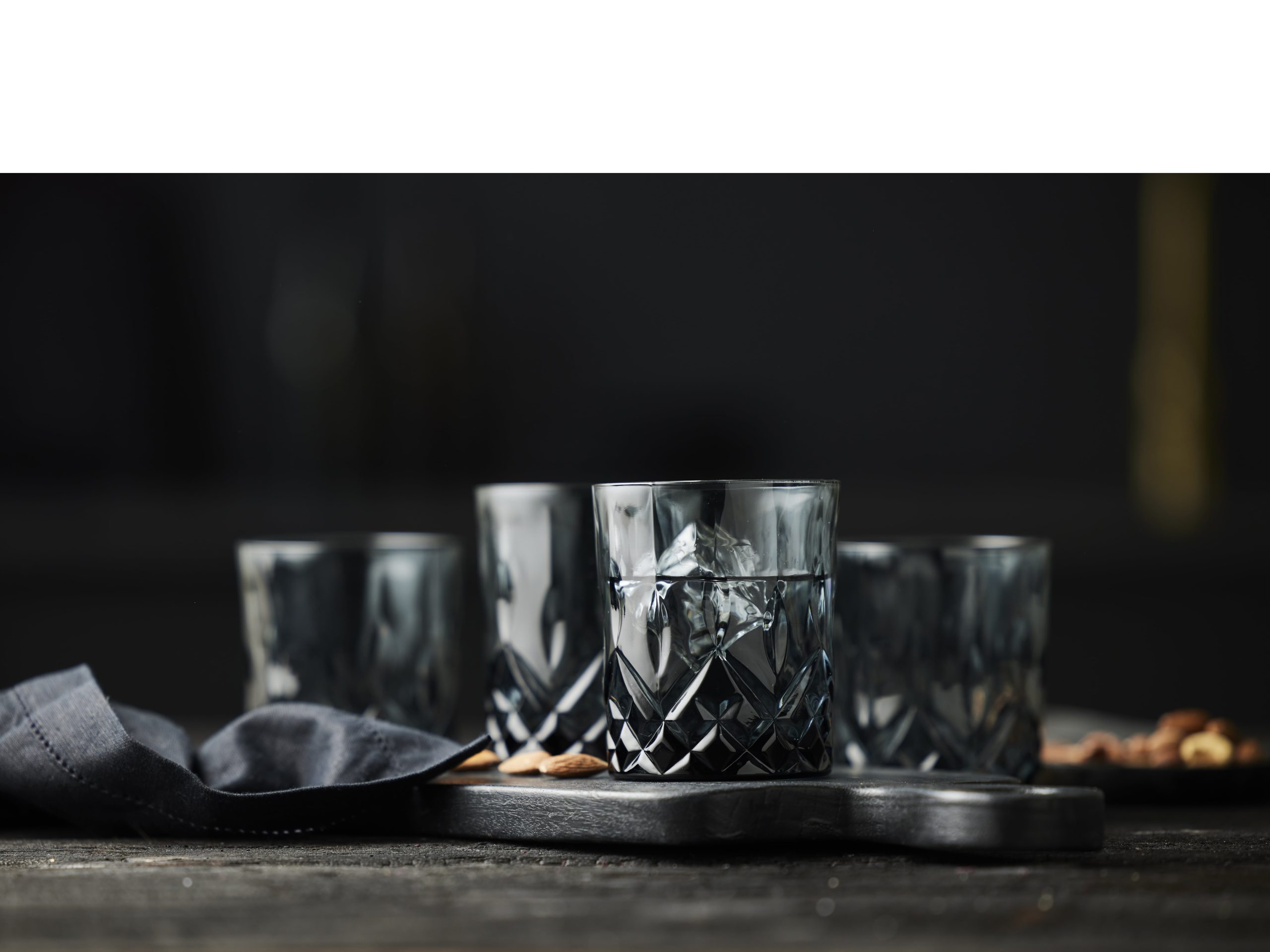 Viskio taurės Lyngby Glas Sorrento Smoke