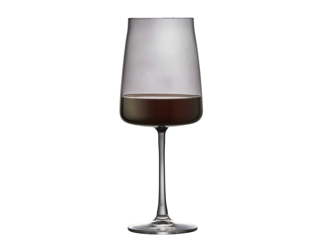 Raudono vyno taurės Lyngby Glas Krystal Zero Red Smoke 