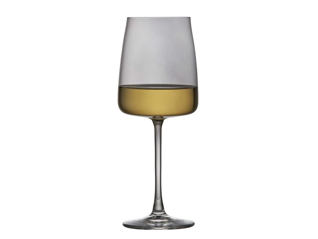 Vyno taurės Lyngby Glas Krystal Zero White Smoke 