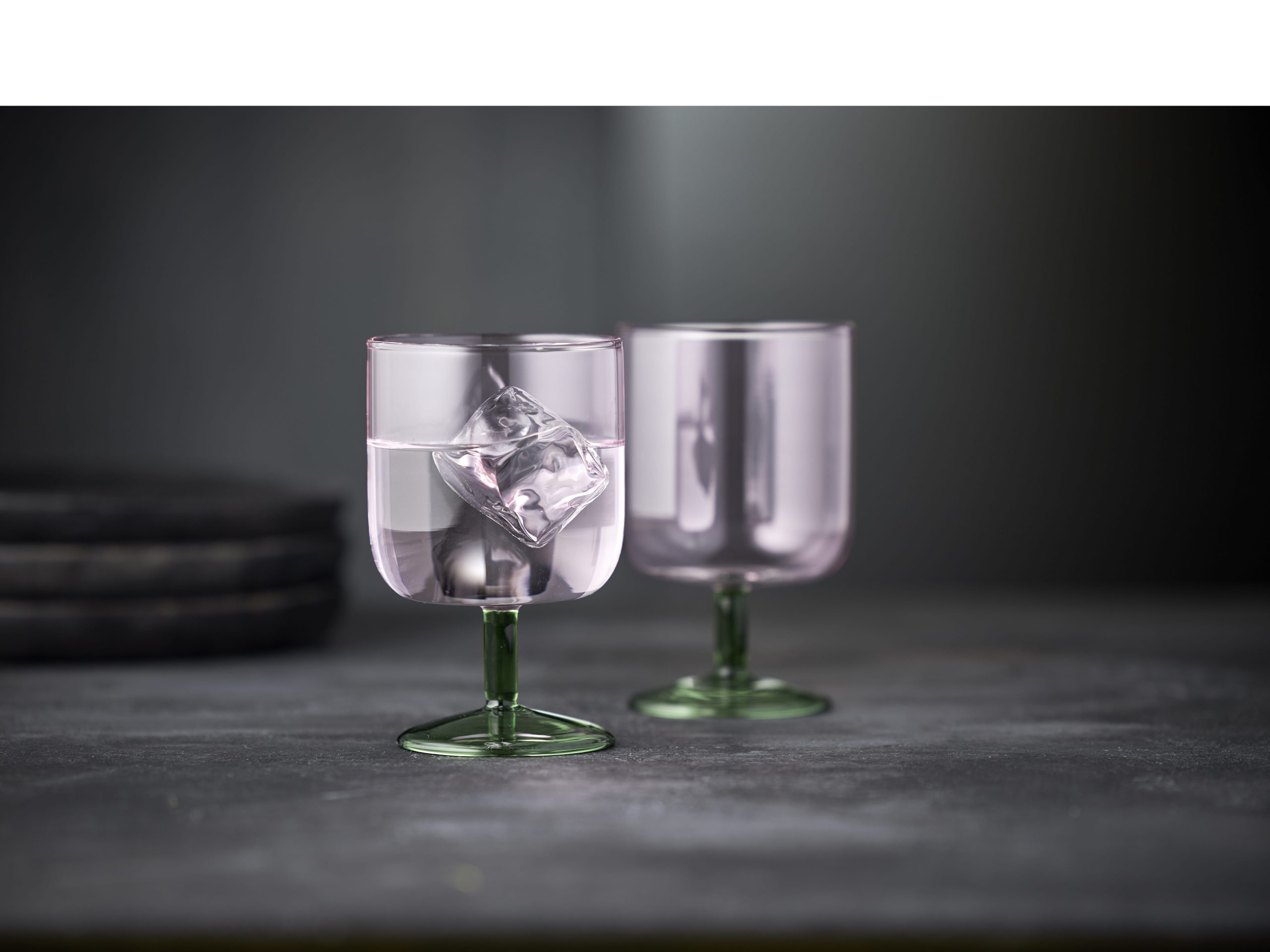 Vyno taurės Lyngby Glas Torino Pink/Green