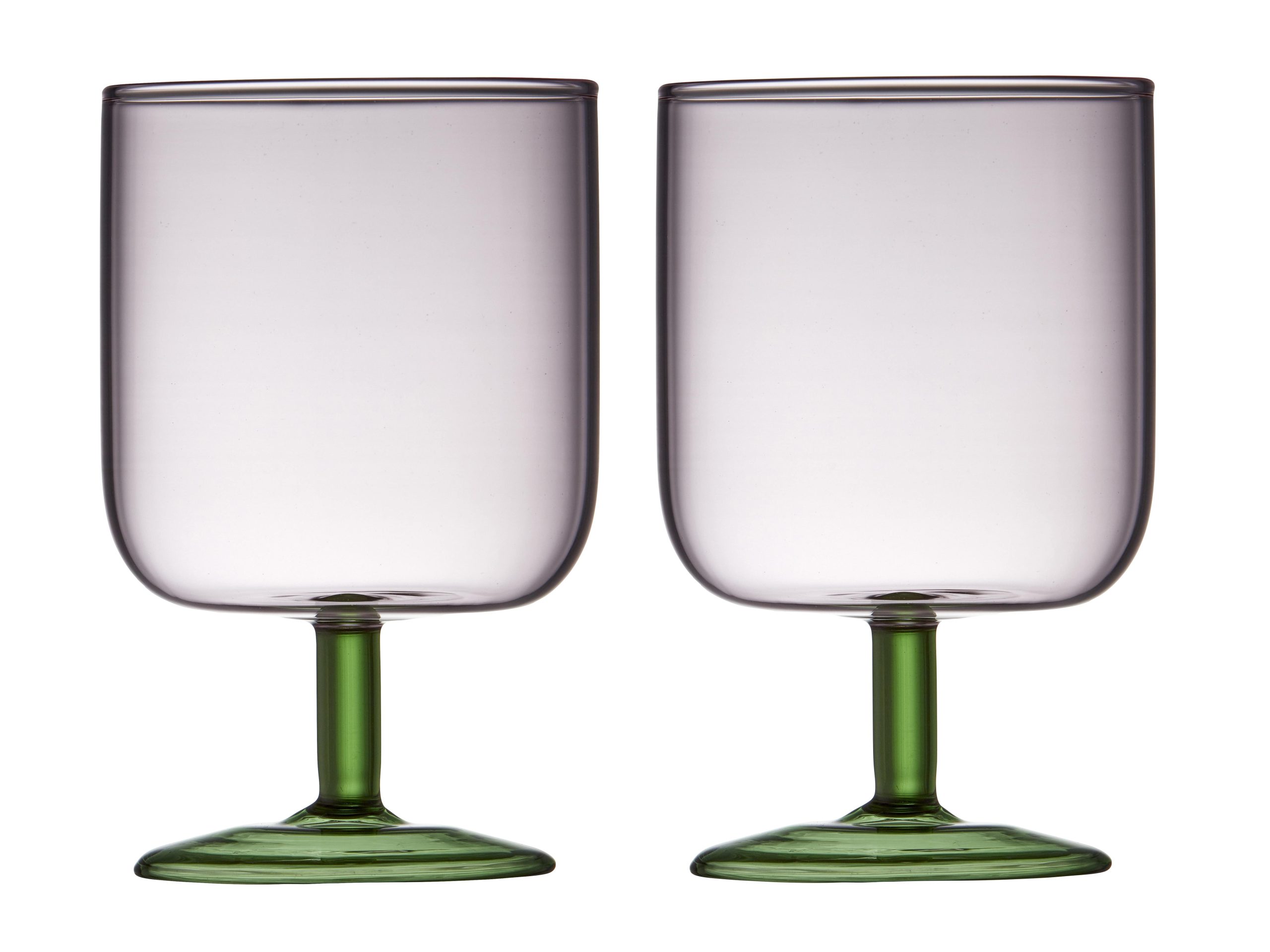 Vyno taurės Lyngby Glas Torino Pink/Green