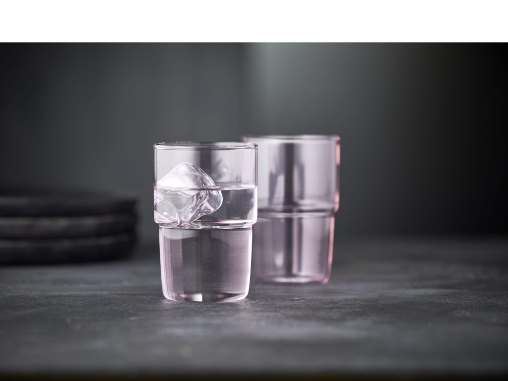 Stiklinės Lyngby Glas Torino Pink 