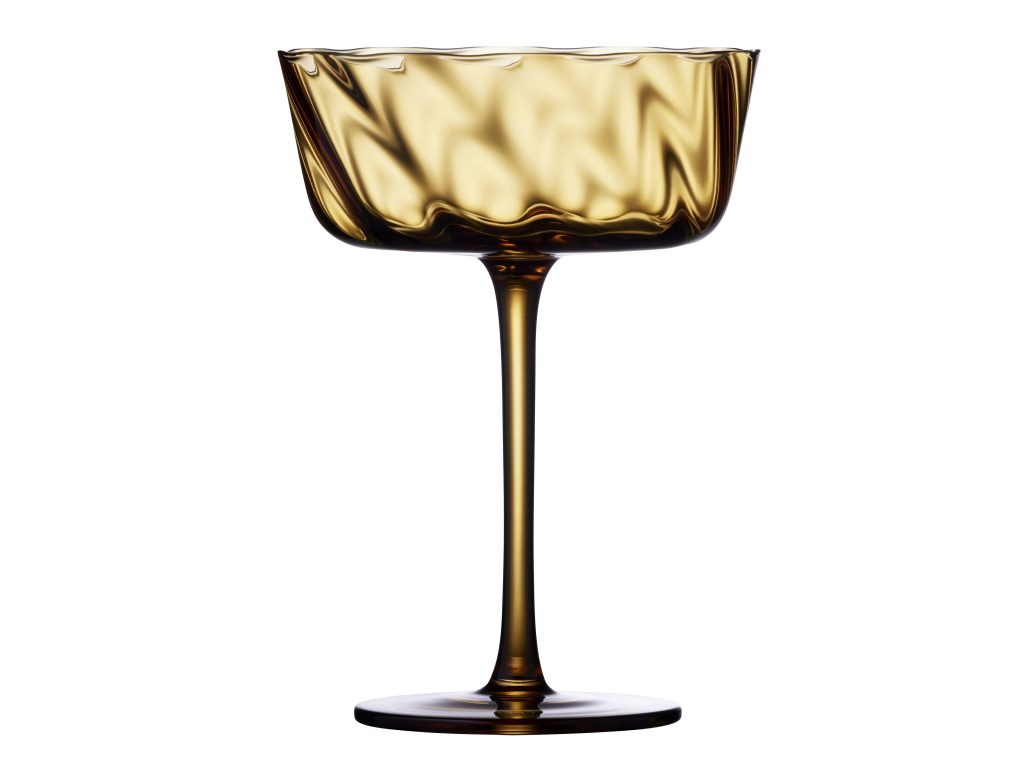 Šampano taurės Lyngby Glas Vienna Amber 