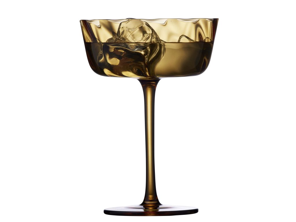 Šampano taurės Lyngby Glas Vienna Amber 