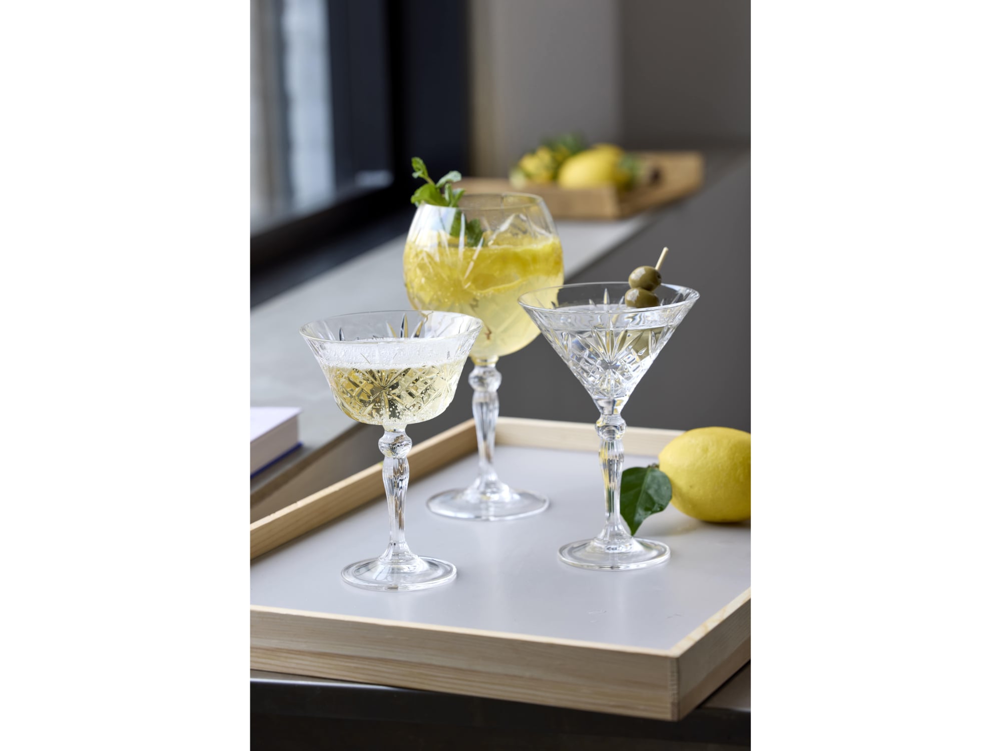 Kokteilių taurės Lyngby Glas Krystal Melodia