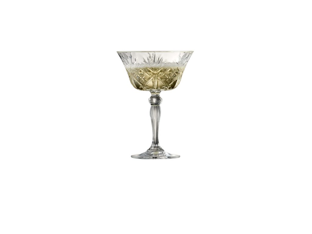 Šampano taurės Lyngby Glas Krystal Melodia 