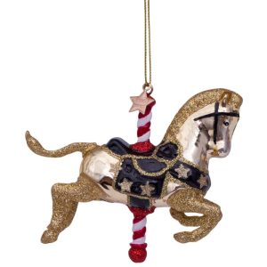 Kalėdinis žaisliukas Carousel horse