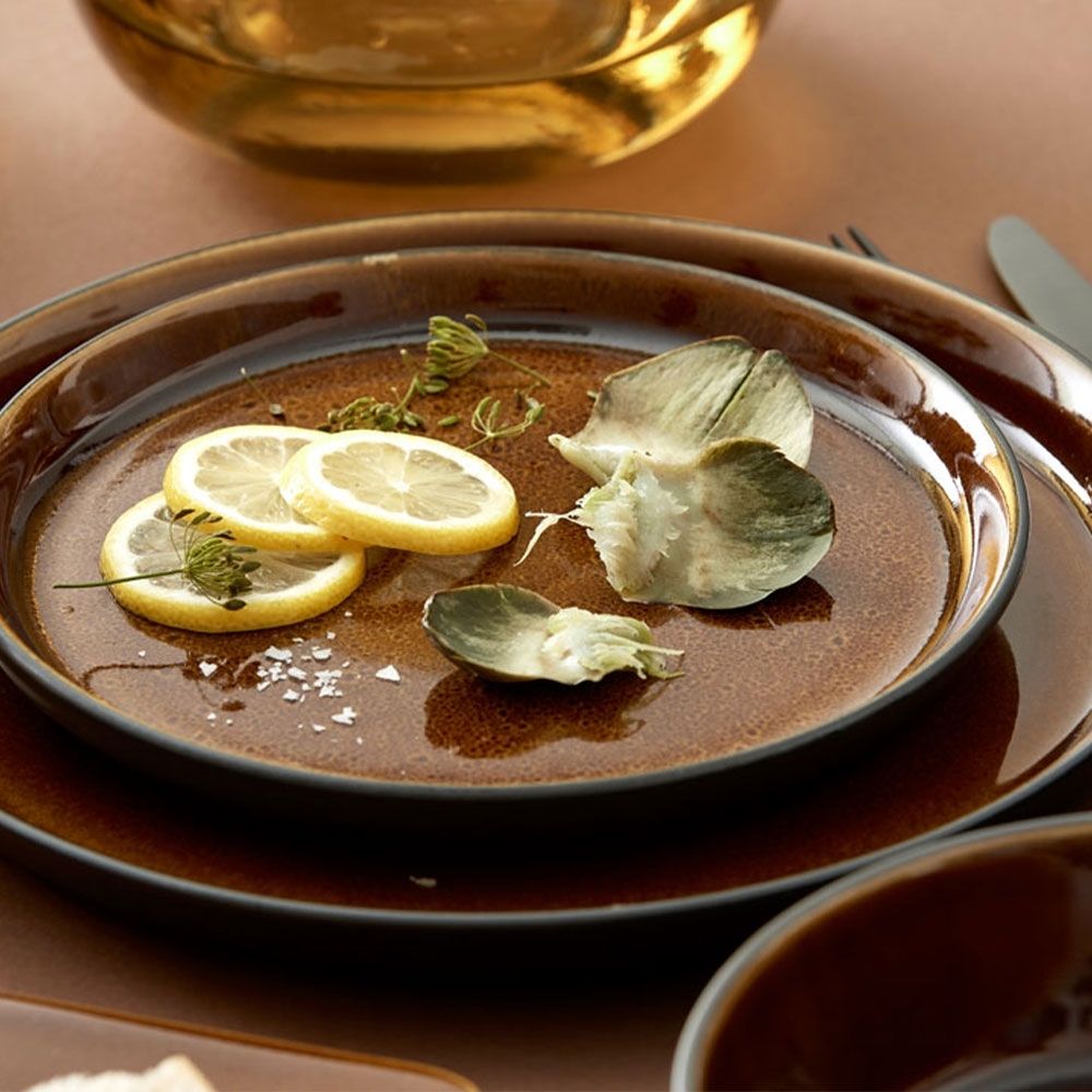 Pietų lėkštė BITZ Gastro Amber 27 cm
