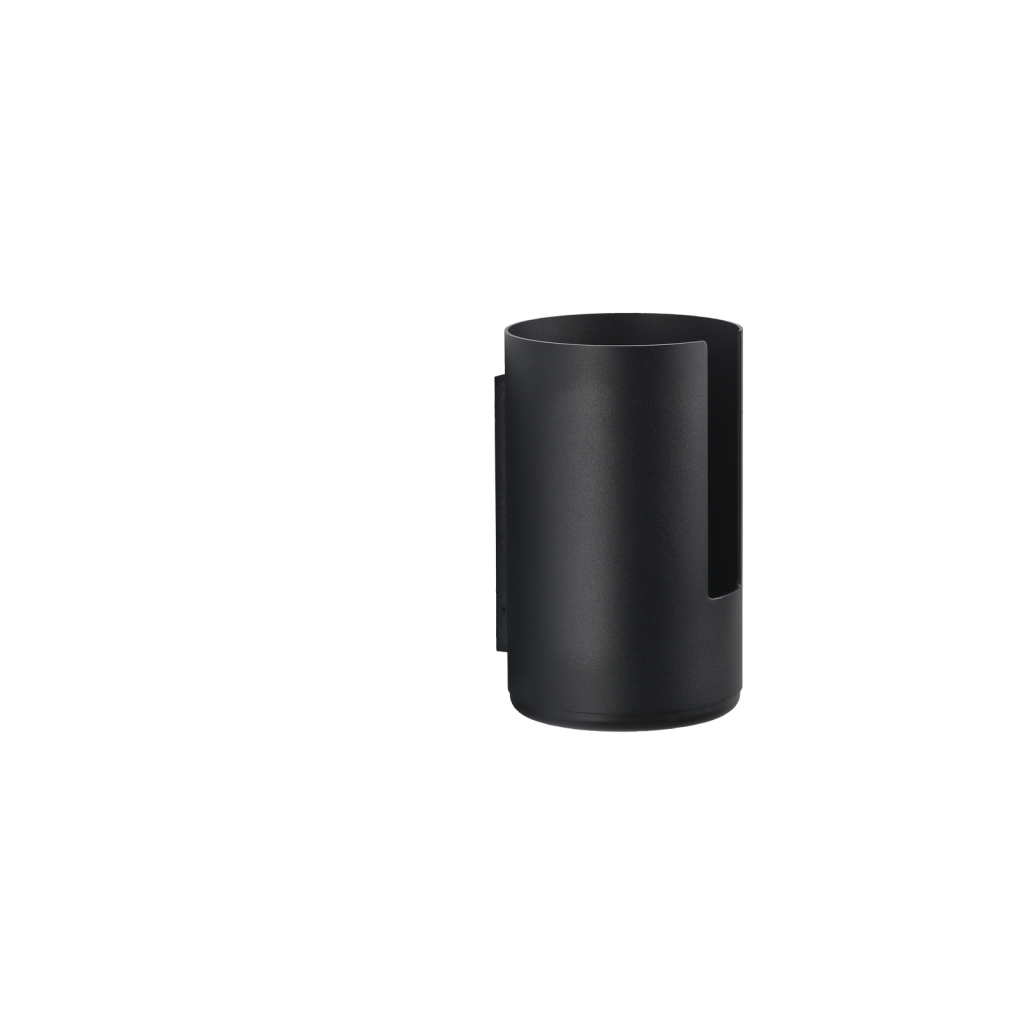 Tualetinio popieriaus laikiklis Zone Denmark Rim Black 