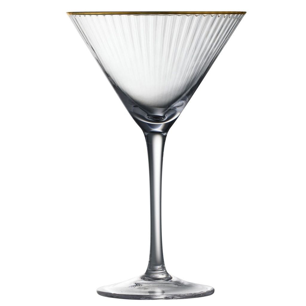 Taurės Lyngby Glas Palermo Gold Martini 