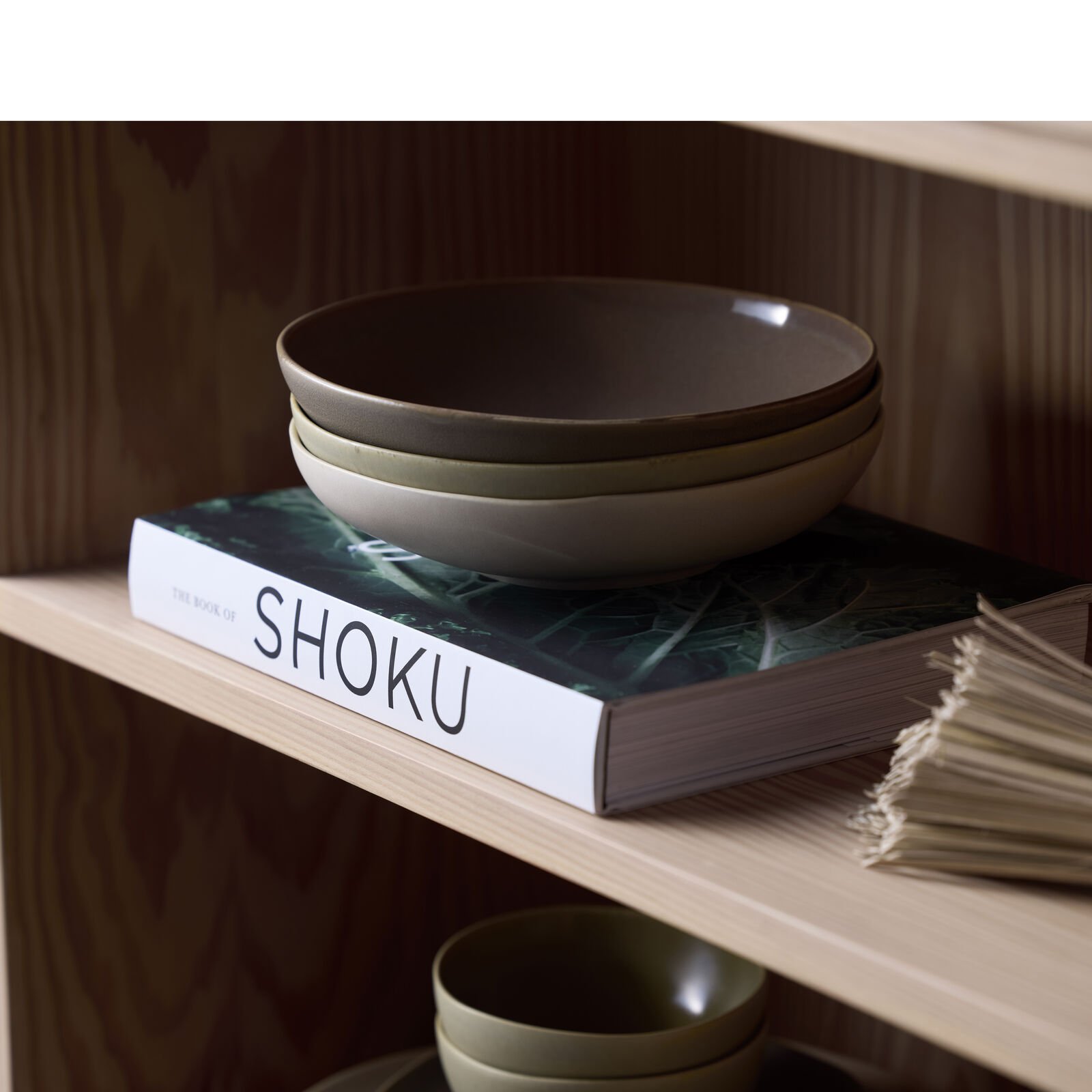 Makaronų dubuo Villa Shoku Pure Green