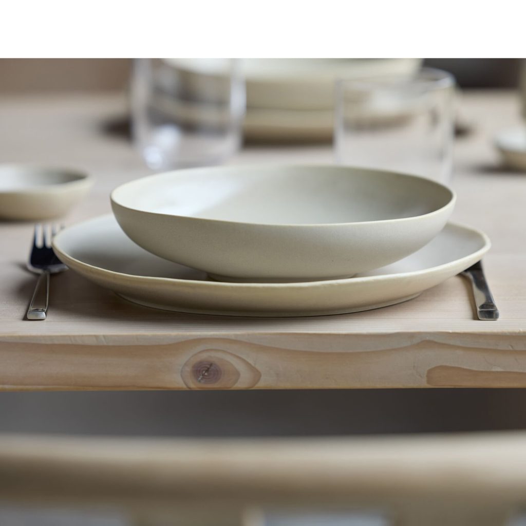 Pietų lėkštė Villa Collection Shoku Soft Beige 