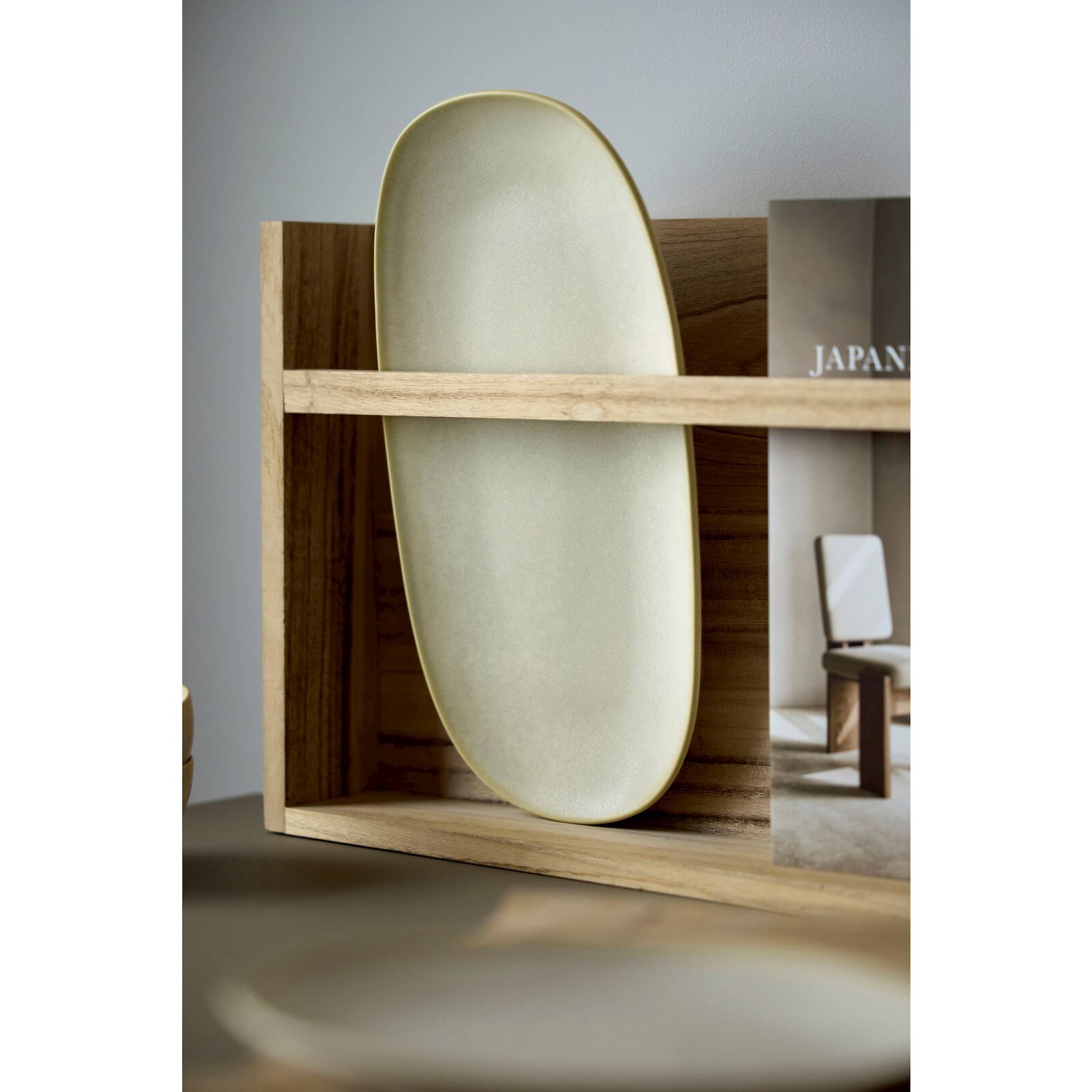 Serviravimo lėkštė Villa Shoku Soft Beige
