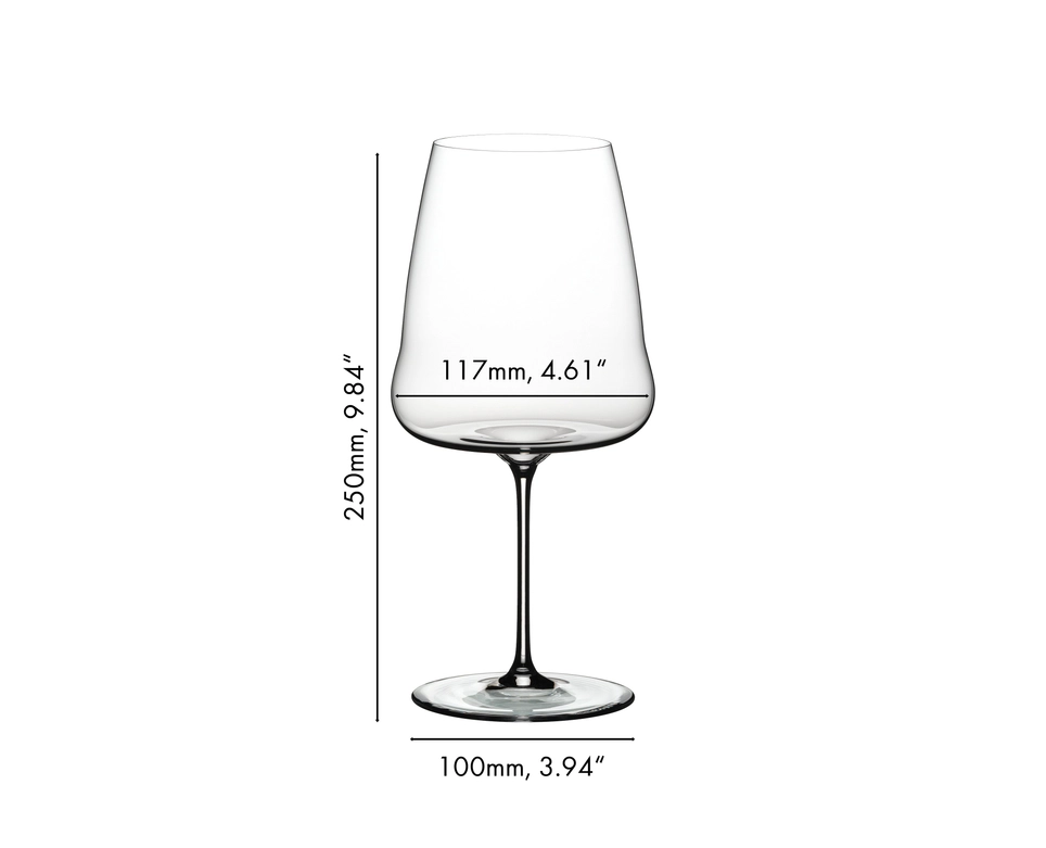 Raudono vyno taurė RIEDEL Winewings Cabernet/Merlot