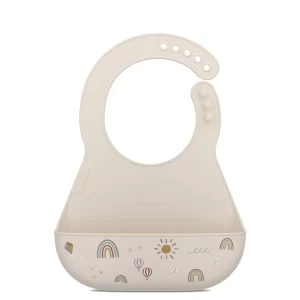 Silikoninis seilinukas Mepal Mio Bib Sunshine & Rainbow
