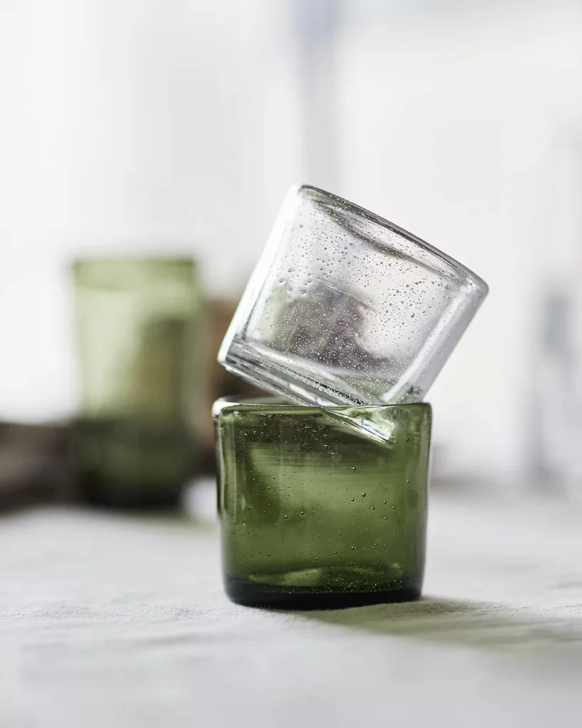 Stiklinės Kuki Green 