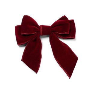 Bordo aksominiai kaspinai