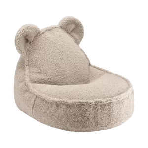 WIGIWAMA meškiuko formos sėdmaišis Biscuit Bear
