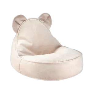 WIGIWAMA meškiuko formos sėdmaišis Dusty Beige Bear
