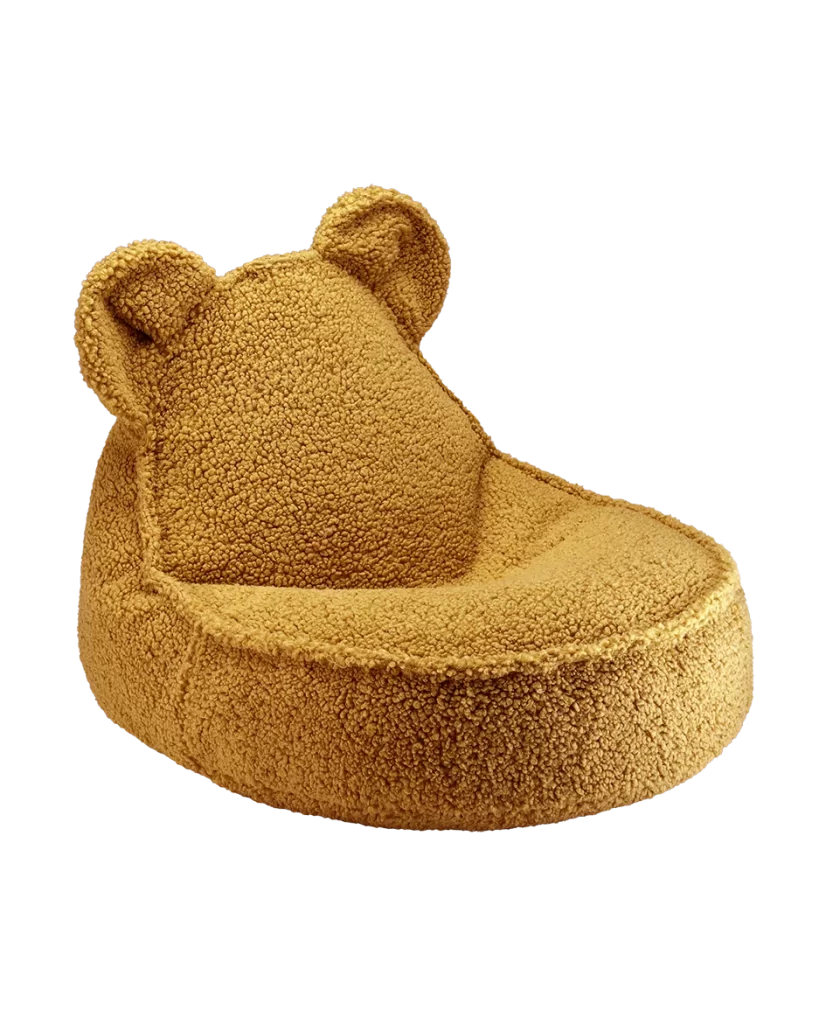 WIGIWAMA meškiuko formos sėdmaišis Maple Bear 