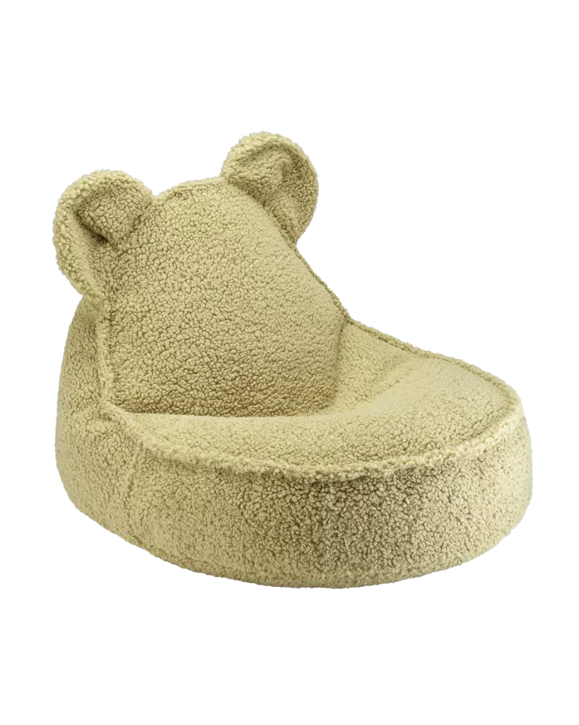 WIGIWAMA meškiuko formos sėdmaišis Matcha Bear 