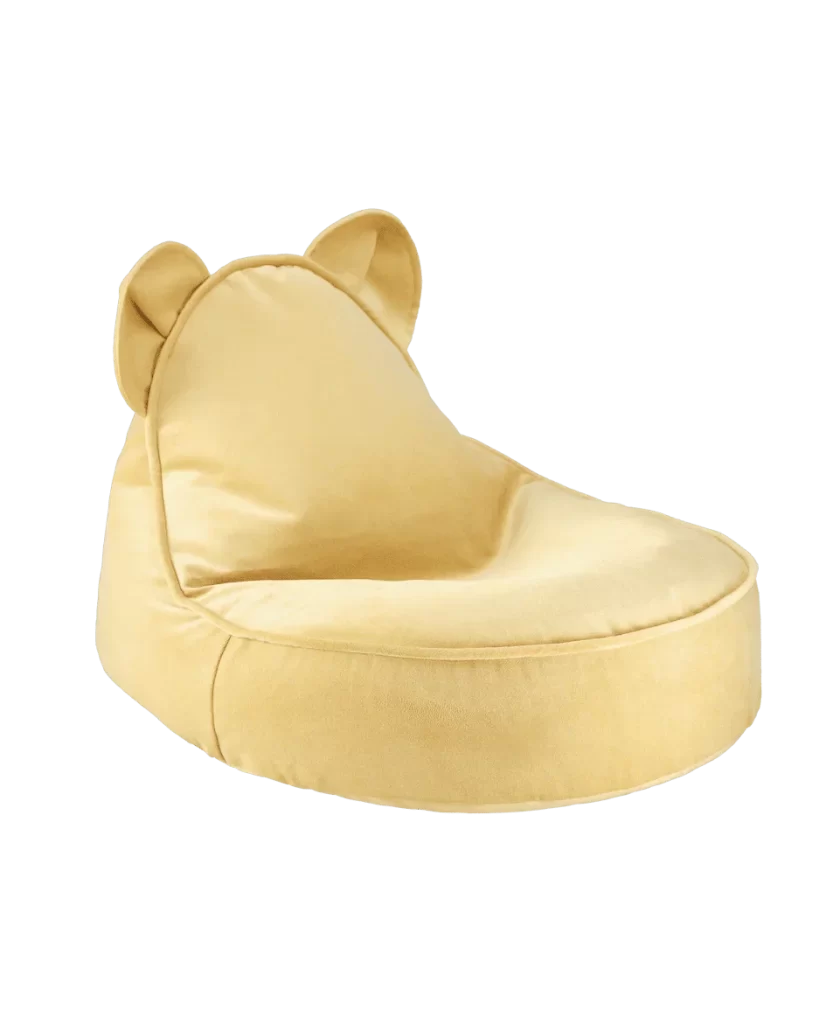 WIGIWAMA meškiuko formos sėdmaišis Salted Caramel Bear 