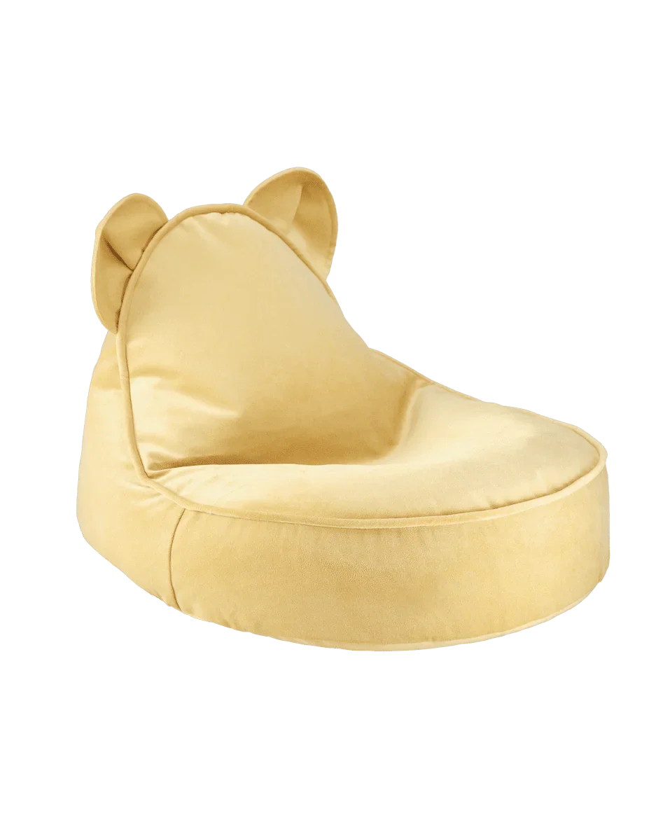 WIGIWAMA meškiuko formos sėdmaišis Salted Caramel Bear
