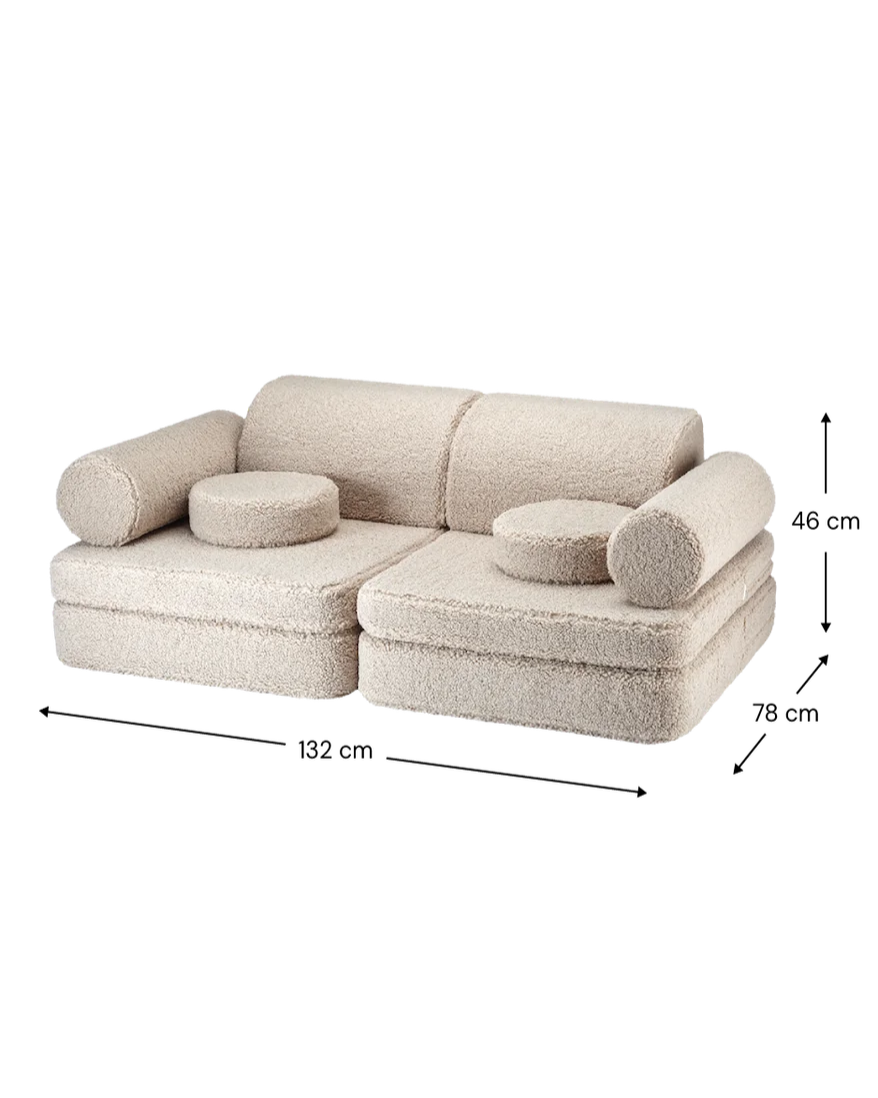WIGIWAMA vaikiška sofa Biscuit Settee