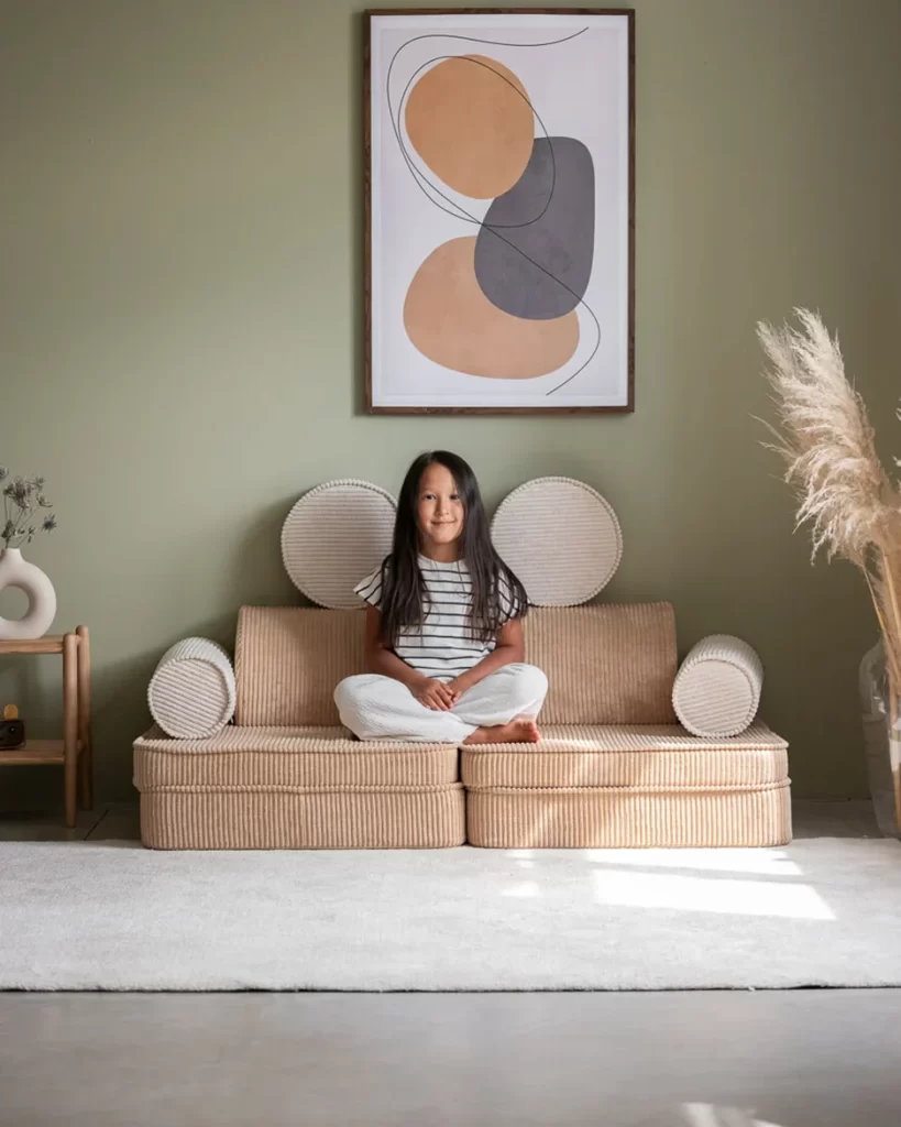WIGIWAMA vaikiška sofa Brown Sugar Settee 