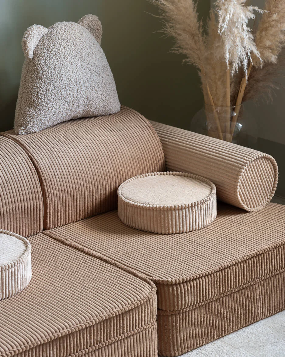 WIGIWAMA vaikiška sofa Brown Toffee Settee
