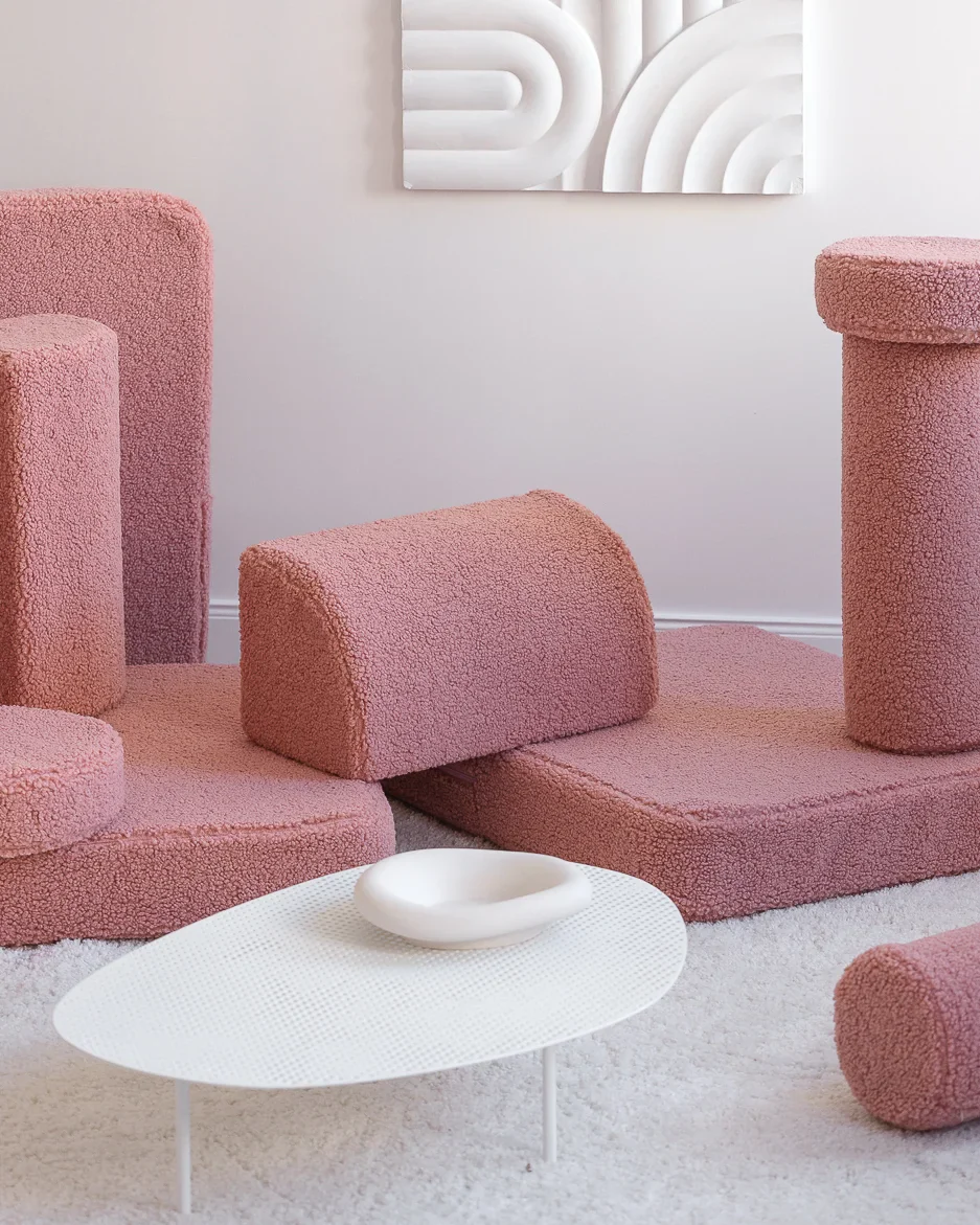 WIGIWAMA vaikiška sofa Guava Pink Settee