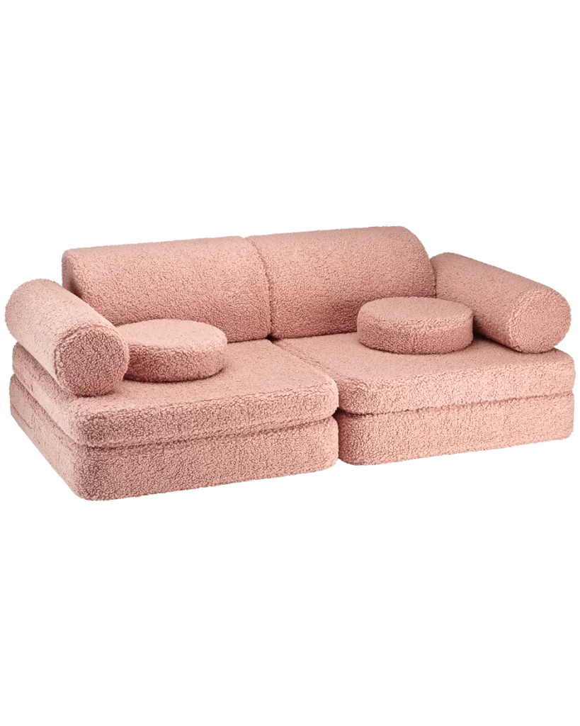 WIGIWAMA vaikiška sofa Guava Pink Settee 