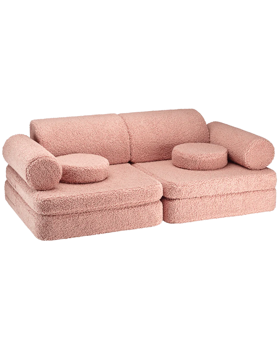 WIGIWAMA vaikiška sofa Guava Pink Settee