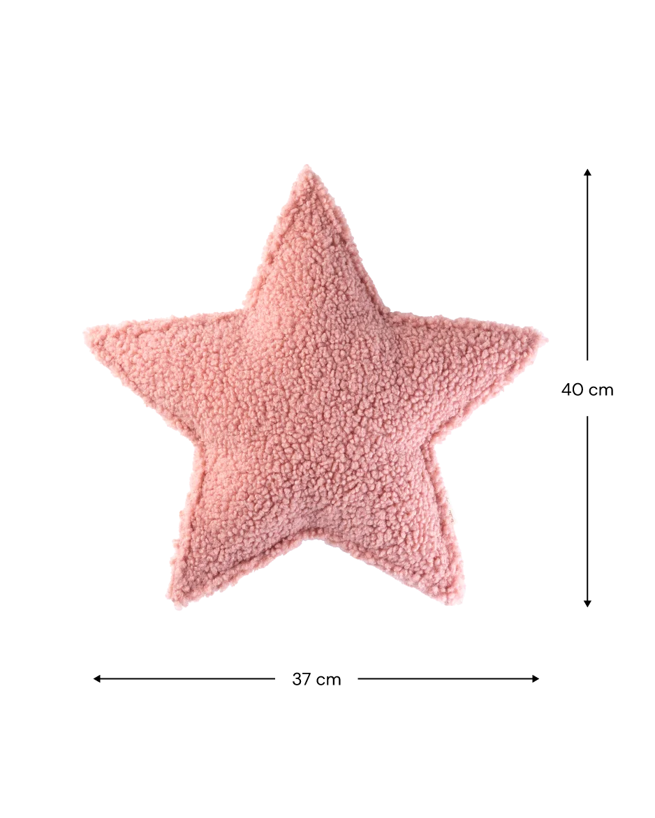 WIGIWAMA žvaigždės formos pagalvė Guava Pink Star