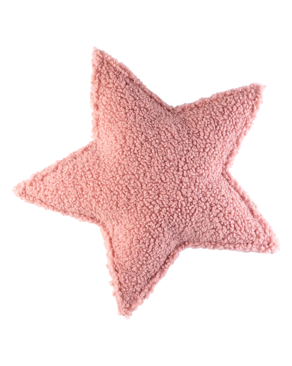 WIGIWAMA žvaigždės formos pagalvė Guava Pink Star