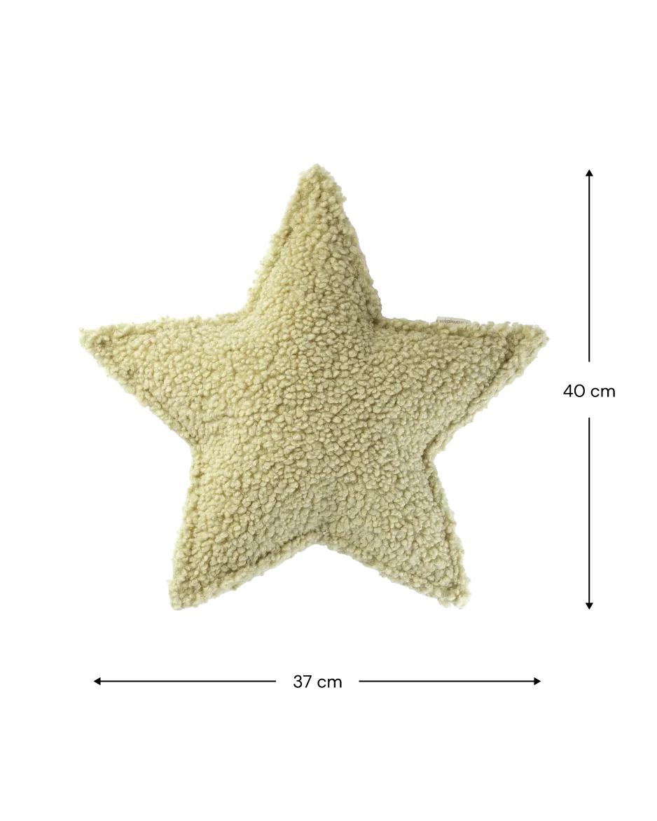 WIGIWAMA žvaigždės formos pagalvė Matcha Star