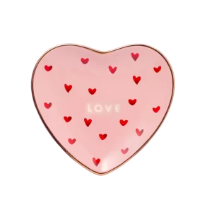 Širdies formos lėkštė LOVE