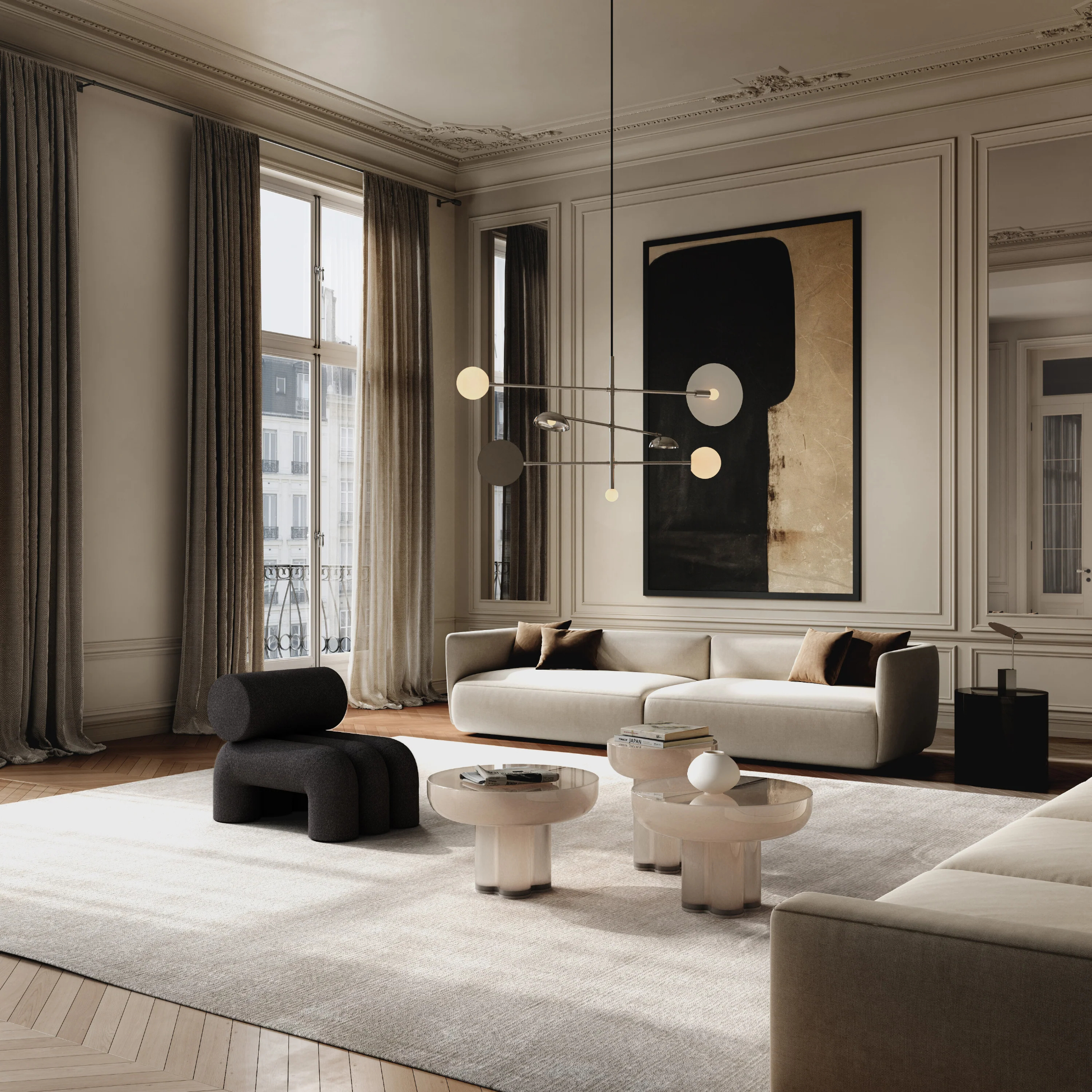 Fotelis Foku Deep Taupe (A2635)