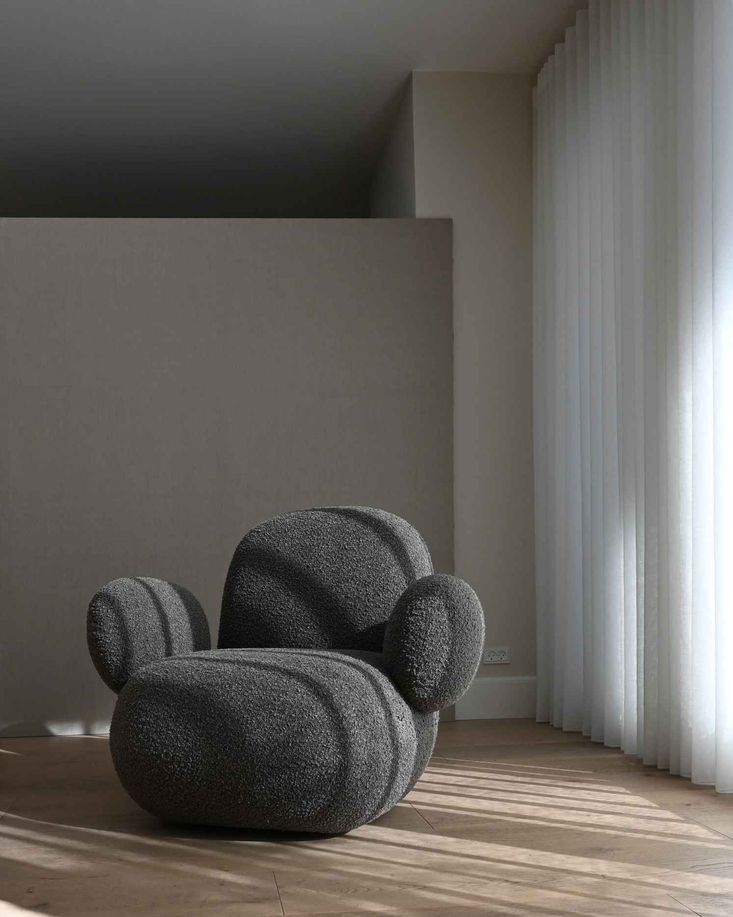 Fotelis Toe Deep Taupe (A2635)