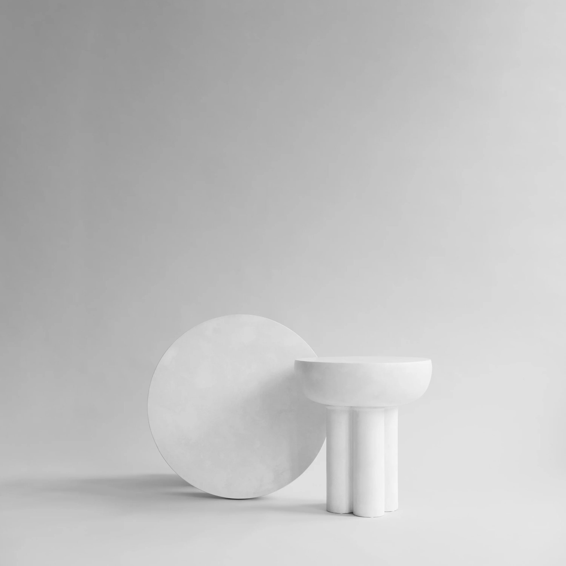 Staliukas Crown Tall Bone White