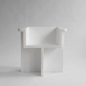 Valgomojo kėdė Brutus Bone White