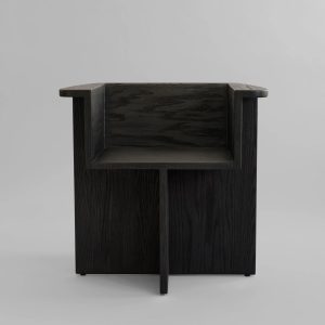 Valgomojo kėdė Brutus Coffee Black Oak