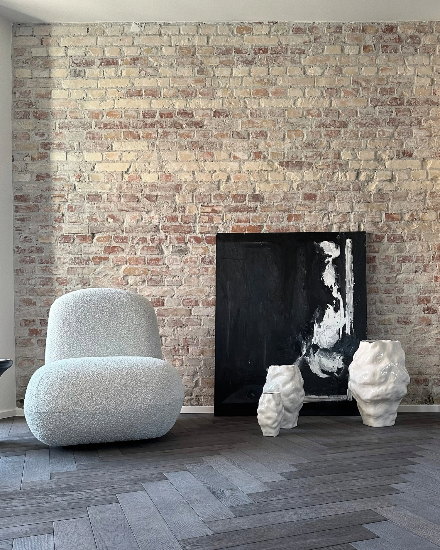 Vaza Katachi High Glaze Birch