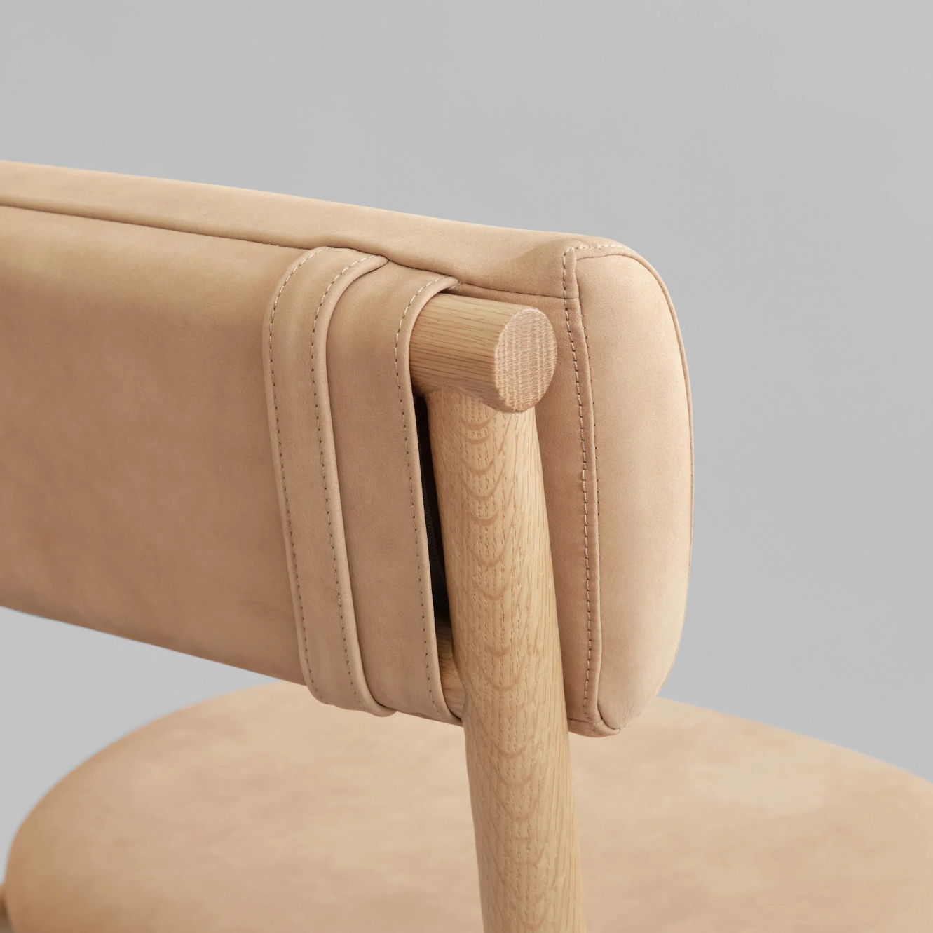 Valgomojo kėdė Nama Natural Oak - Nubuck