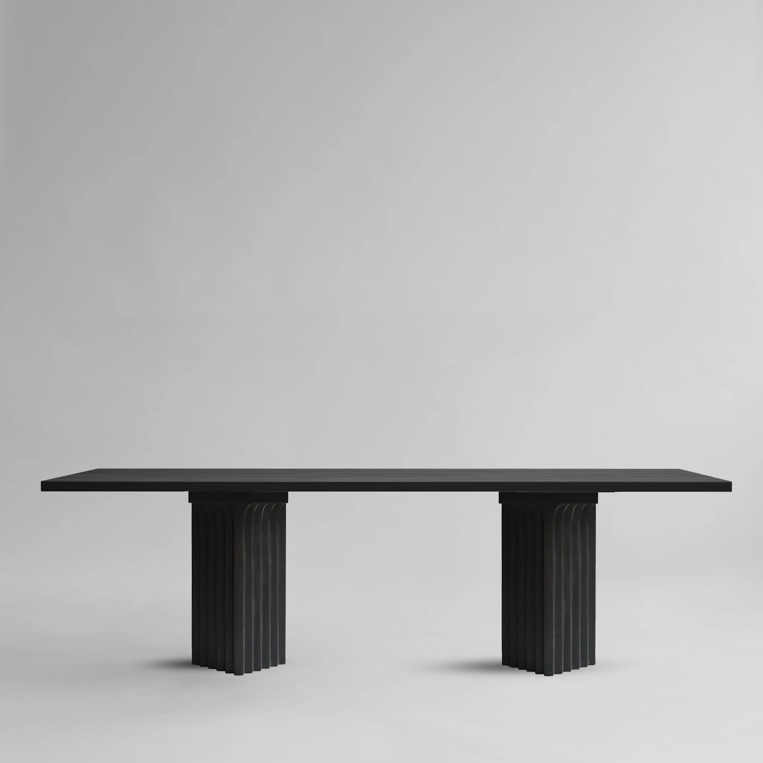 Valgomojo stalas Arc Coffee Black Oak L250