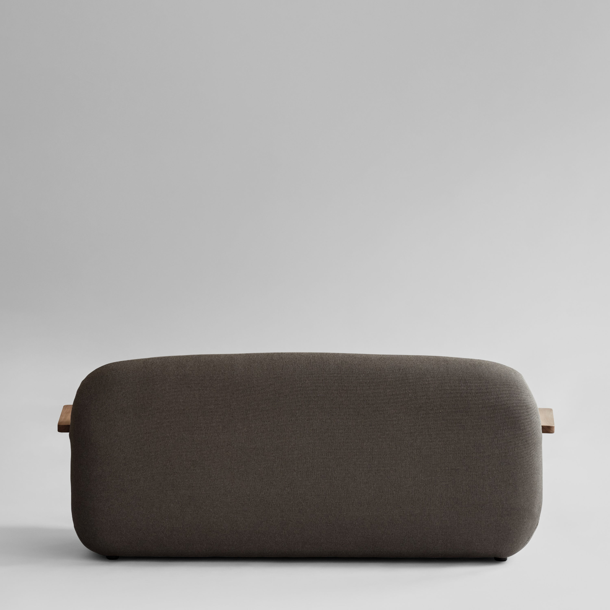 Sofa Toe Teak Stone Gray